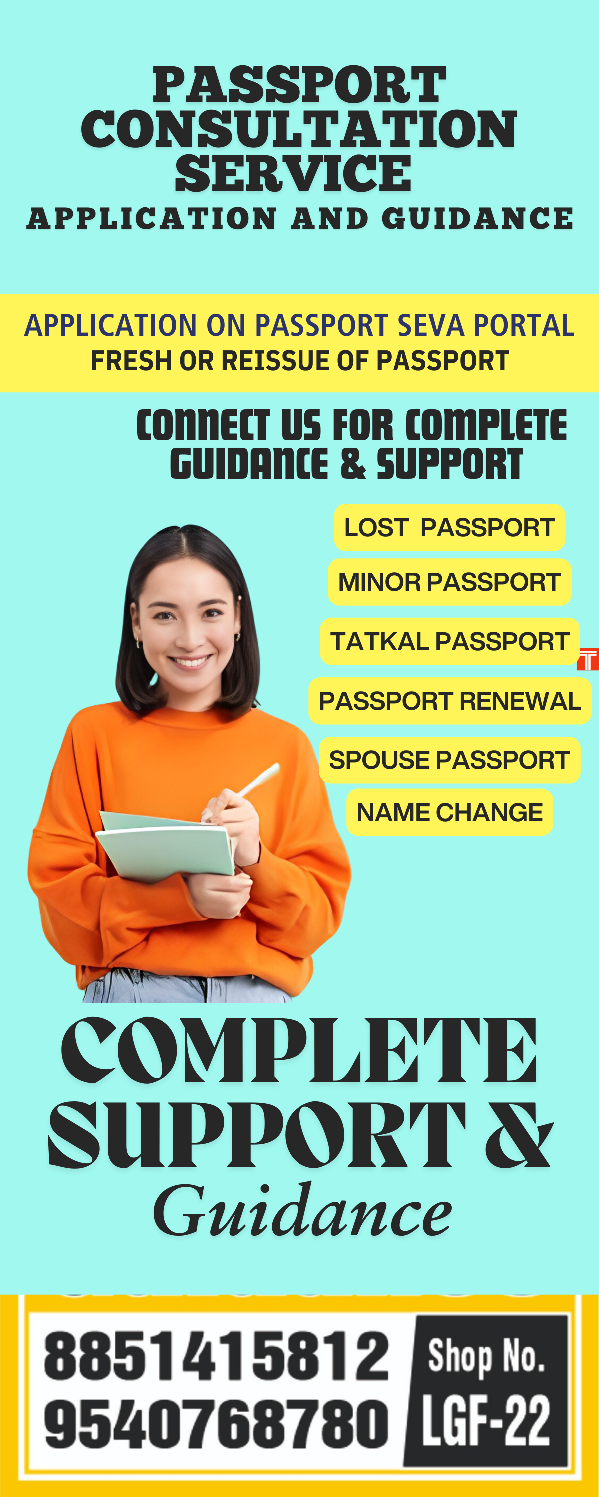 Passport Agent In Noida 8851415812