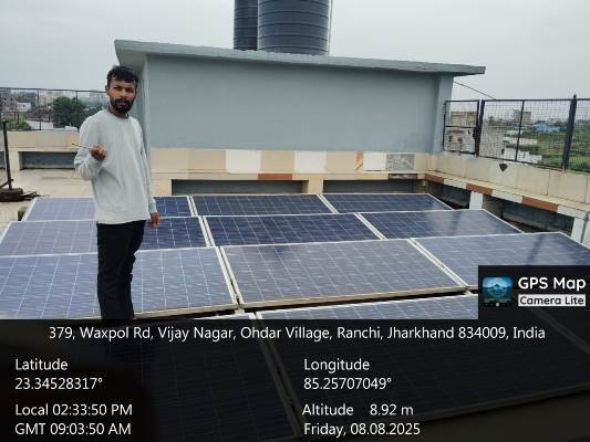Best Government Approved Solar Installer in Ranchi 7250029666 S P Enterprises