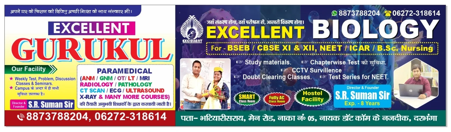 Best Biology Classes in Darbhanga 8873788204 Excellent Biology Classes