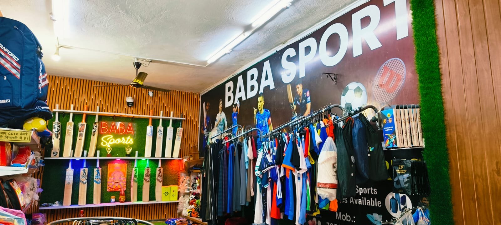 Best sports assccrioees in hatia Ranchi 7250243803 Baba Sports