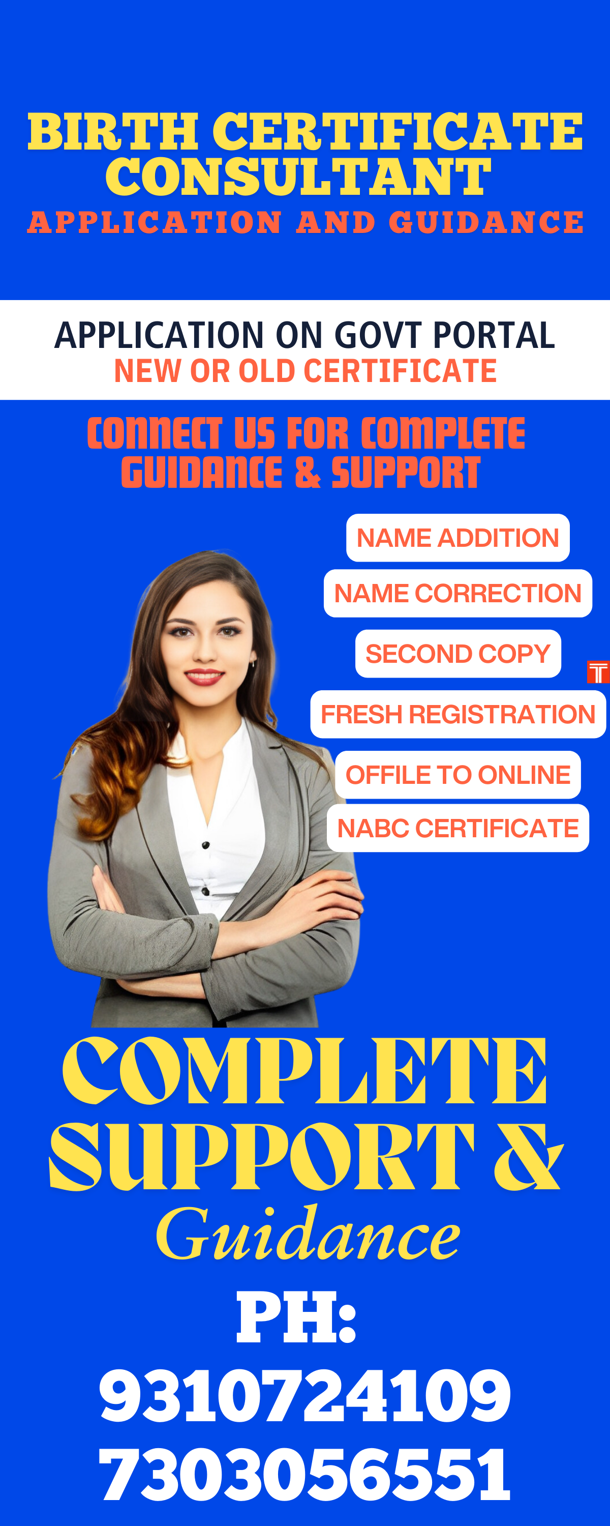 Agent For Birth Certificate In Delhi 9310724109