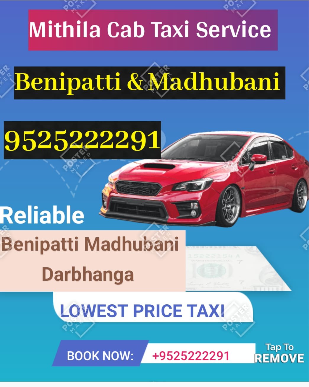 Mithila Cab and Taxi Service Benipatti 9709909597