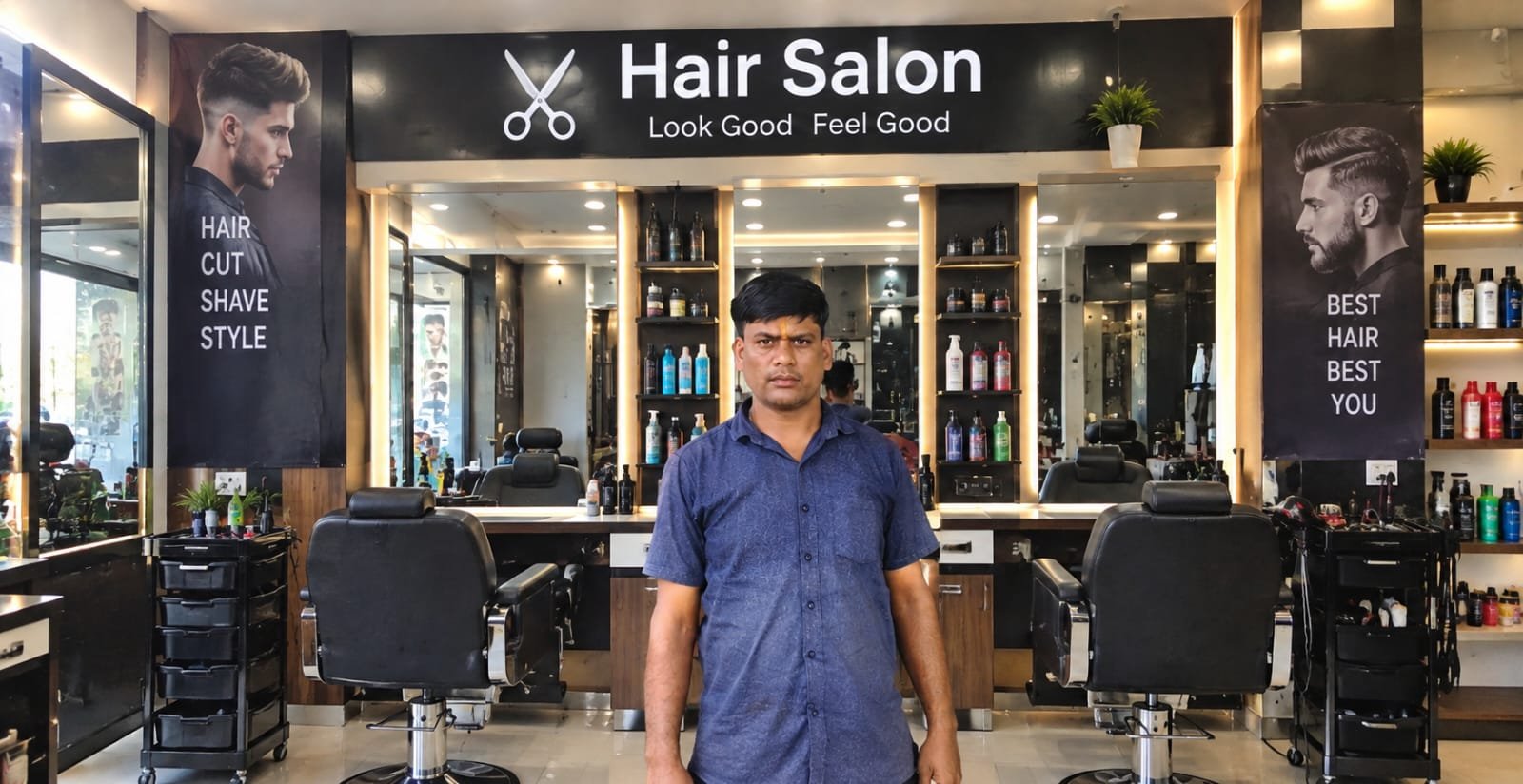 Best Mens Beauty Parlour in Pundag Ranchi 8294327458 Lalu Bindass Beauty Mens Parlor