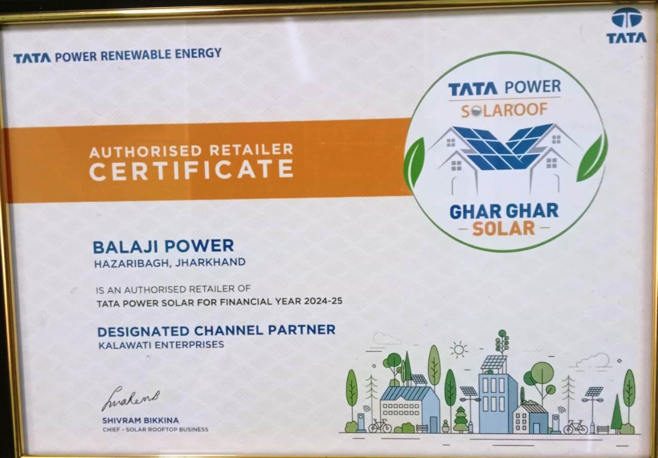 Solar Power Solution Shop in Jhumri Telaiya 9162162909