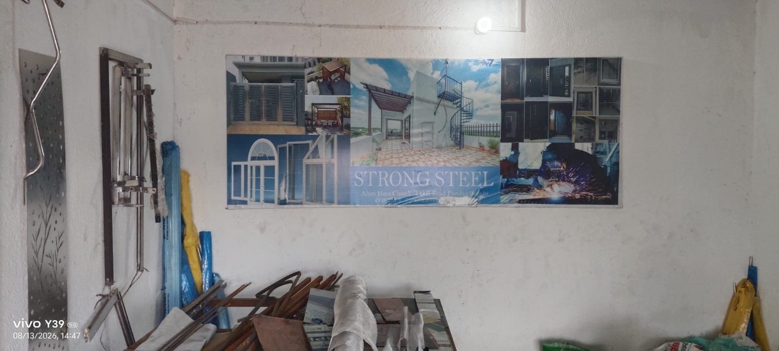Best Terrace Shade Work Dealers in kathal more Ranchi 7700822041 Strong Steel