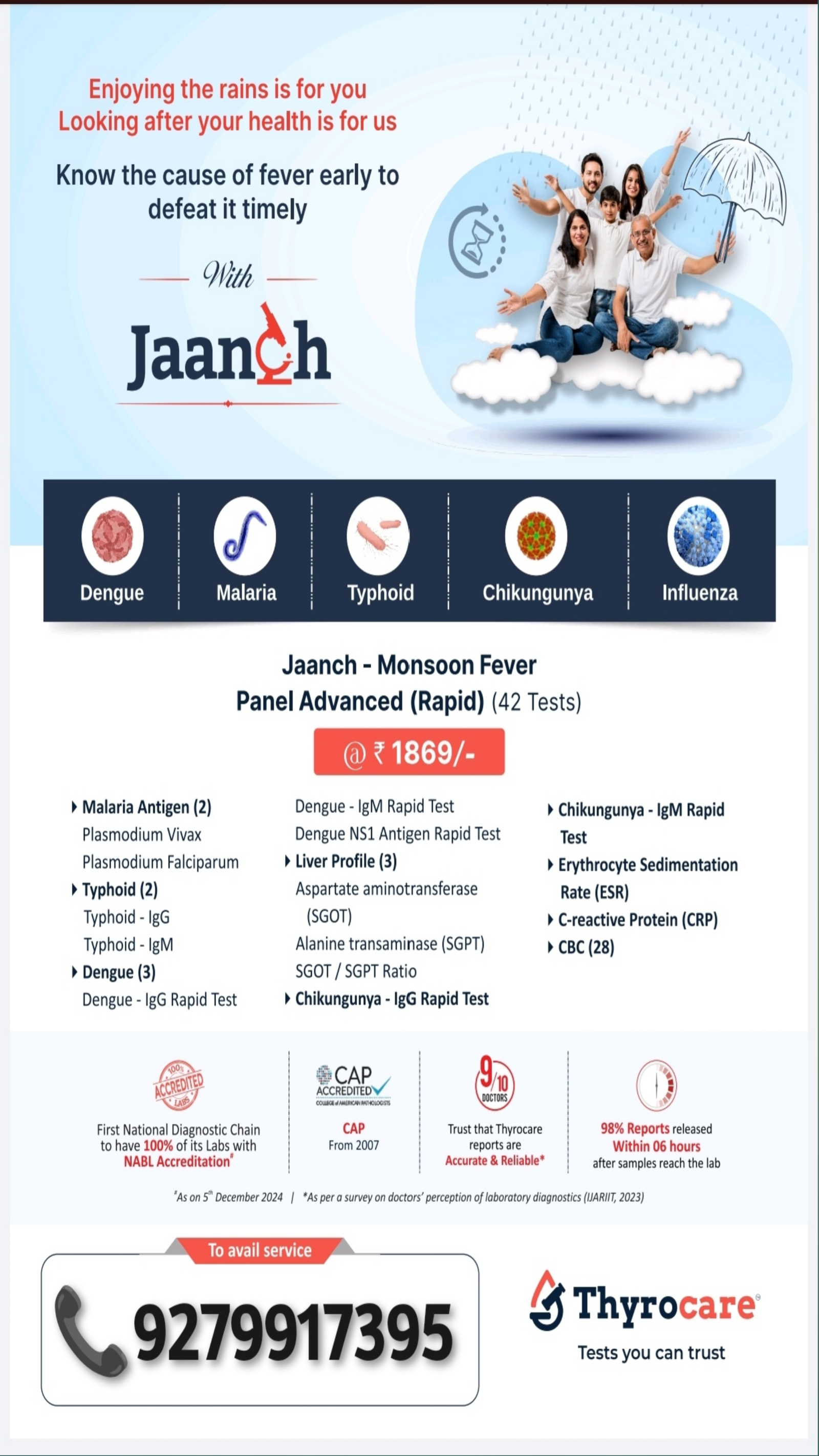 Thyrocare Aarogyam Centre Darbhanga 9279917395