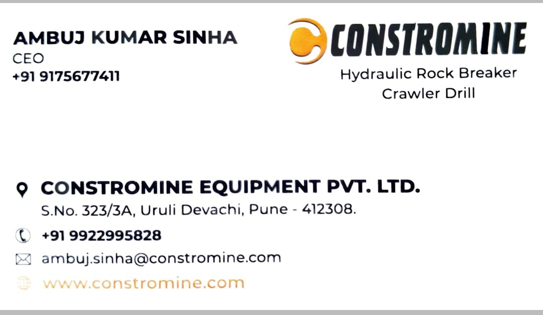 CONSTROMINE EQUIPMENT PVT. LTD.