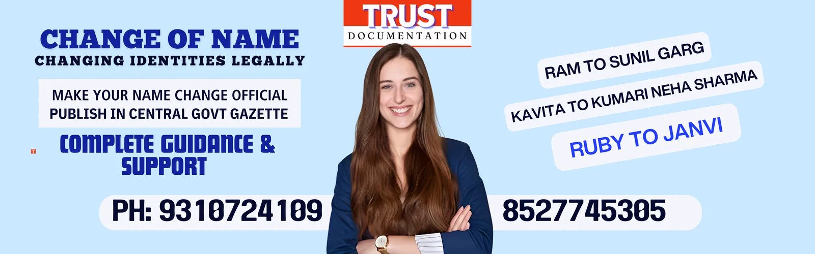 Trust Documention Services Delhi 9310724109