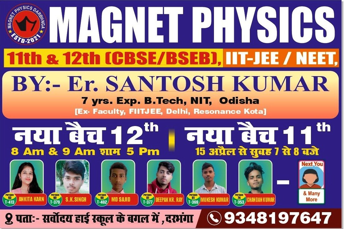 Magnet Physics Classes