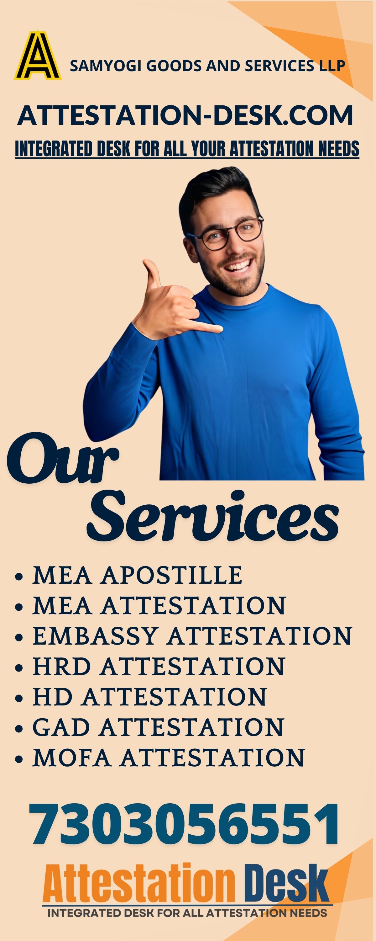 Attestation Services in Ghaziabad 7303056551